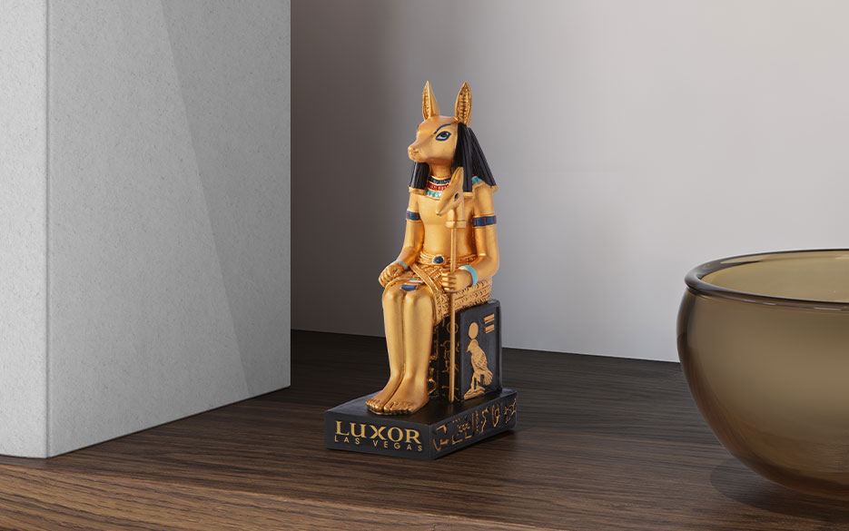 Luxor Anubis Statue
