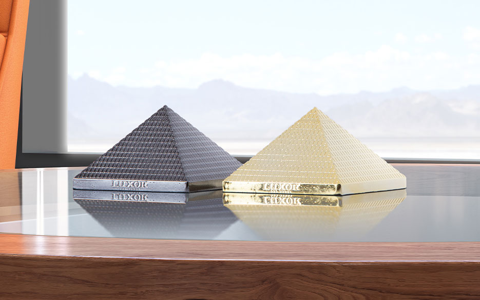 Luxor Pyramid Paperweights